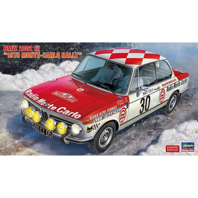 Hasegawa 20516 1/24 Bmw 2002 Tii 1975 Monte-Carlo Rally 1