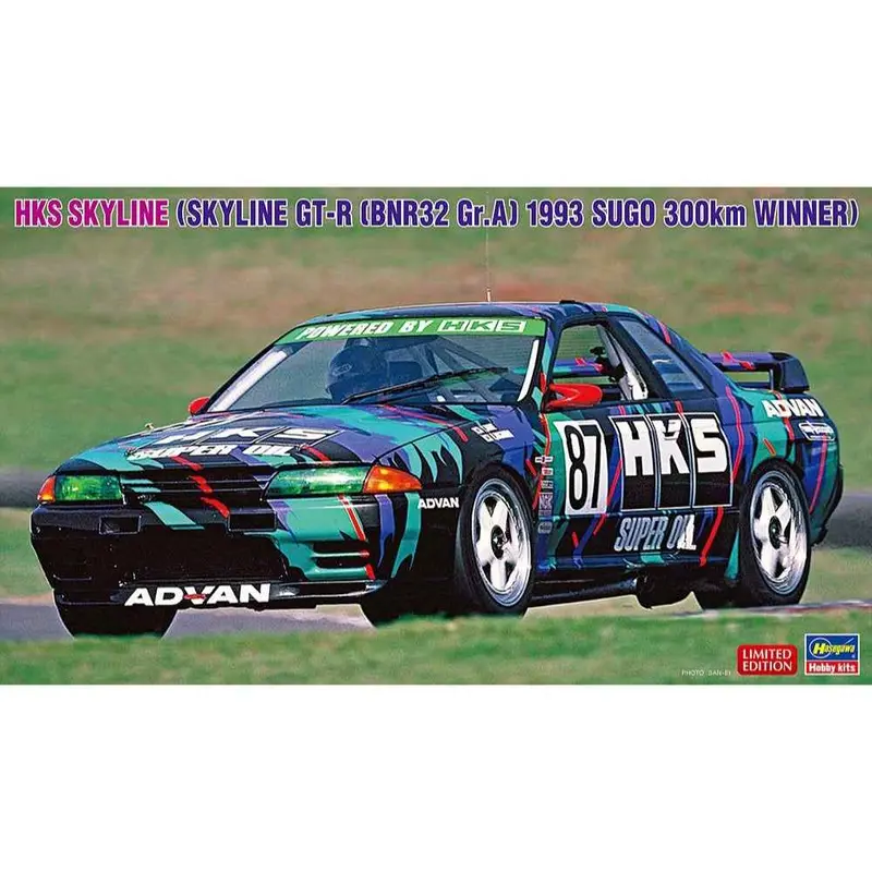 Hasegawa 20670 1/24 Hks Skyline Skyline Gt-R Bnr32 Grra 1993 Sugo 300Km Winner 1