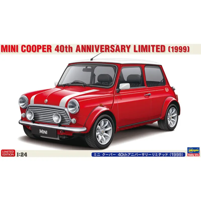 Hasegawa 20739 1/24 Mini Cooper 40Th Anniversary Limited 1999 1
