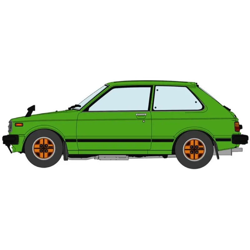 Hasegawa 20761 1/24 Toyota Starlet Kp61 Se 3-Door Middle Version 1980 1