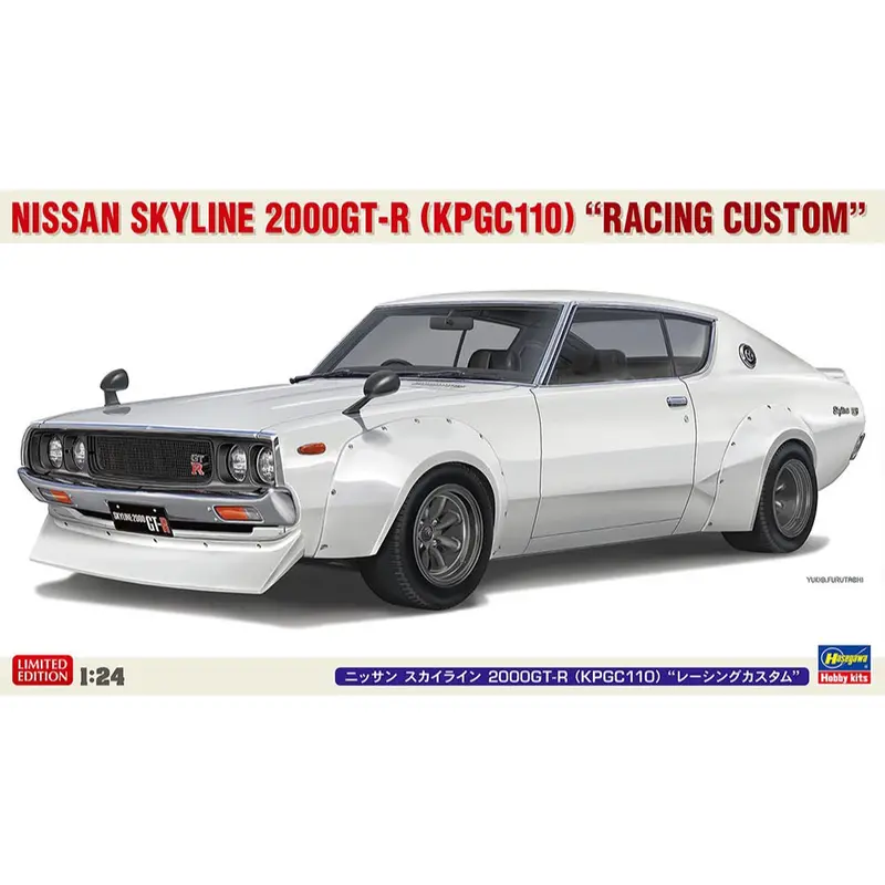 Hasegawa 20772 1/24 Nissan Skyline 2000Gt-R Kpgc110 Racing Custom 1