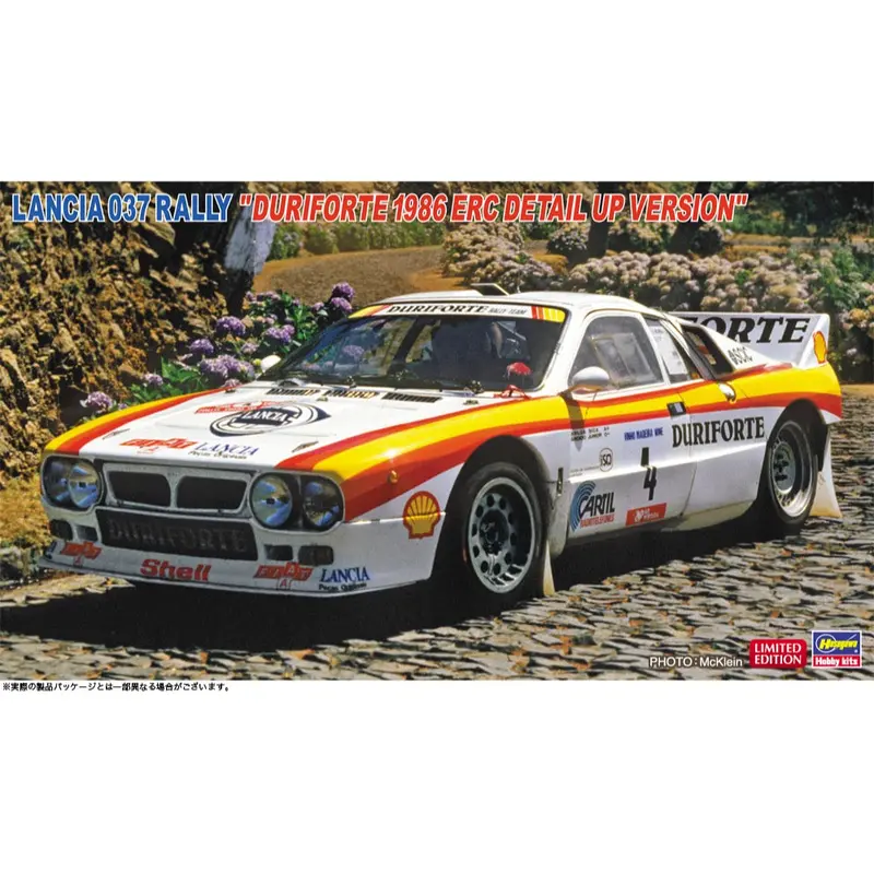 Hasegawa 20775 1/24 Lancia 037 Rally Duriforte 1986 Erc Detail Up Version 1