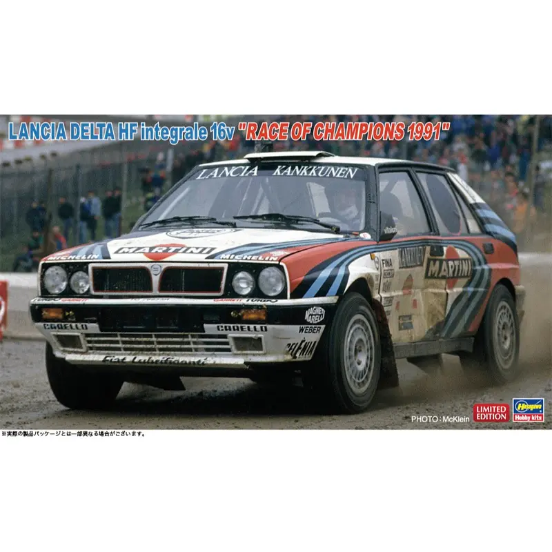 Hasegawa 20785 1/24 Lancia Delta Hf Integrale 16V Race Of Champions 1991 1