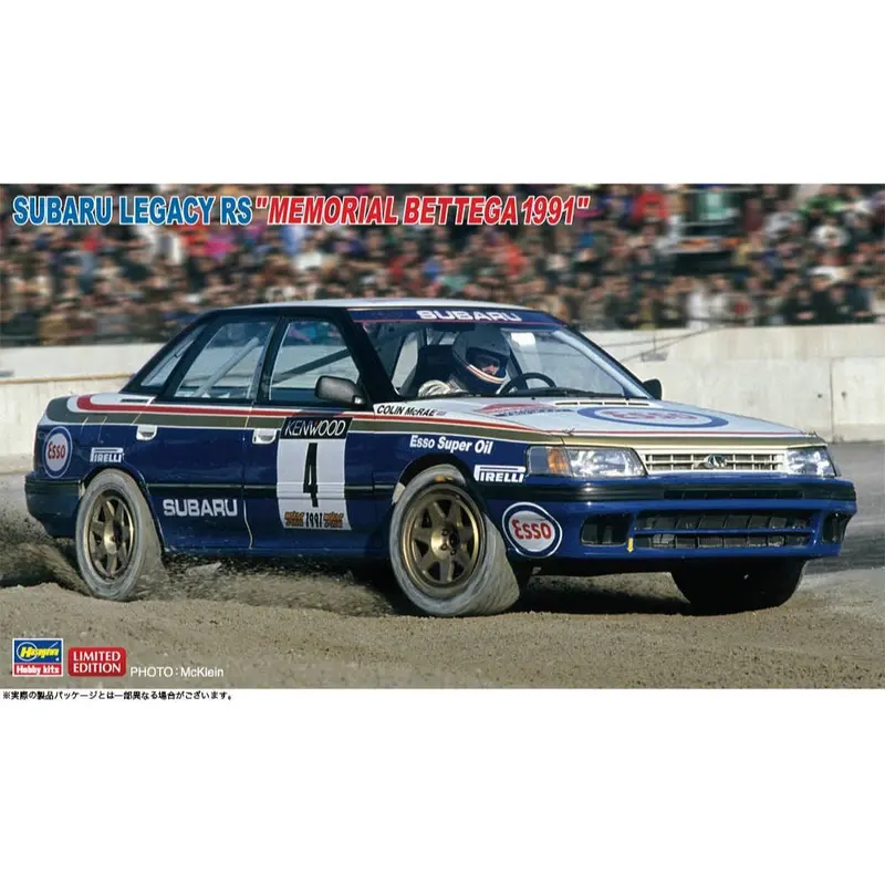Hasegawa 20786 1/24 Subaru Legacy Rs Memorial Bettega 1991 1