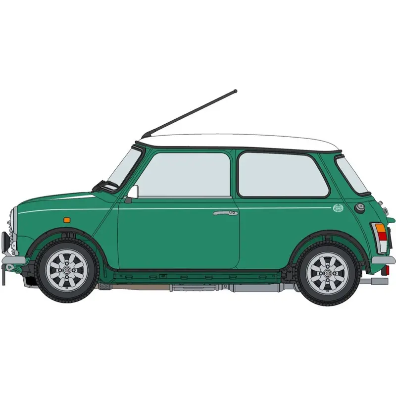 Hasegawa 20789 1/24 Mini Cooper Heritage Collection Almond Green 1997 1
