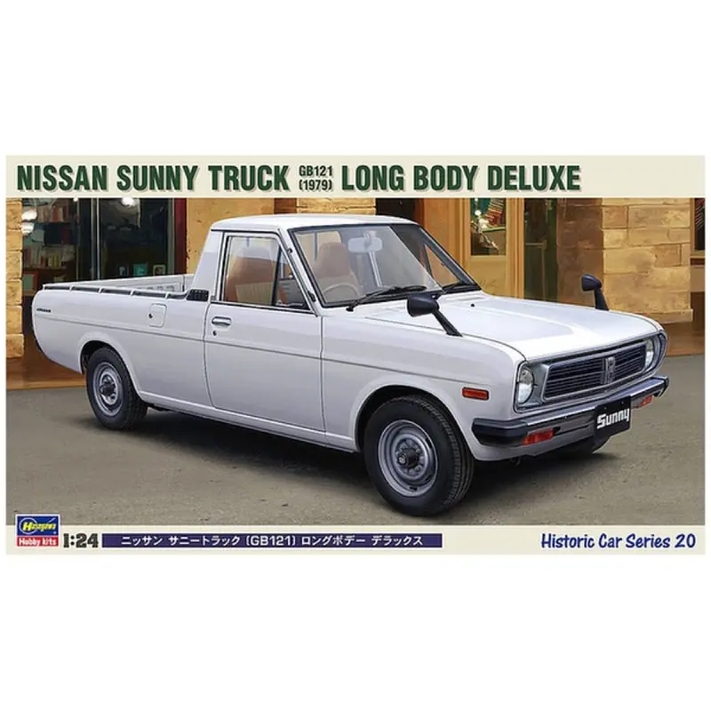 Hasegawa 21120 1/24 Nissan Sunny Truck Gb121 Long Body Deluxe 1