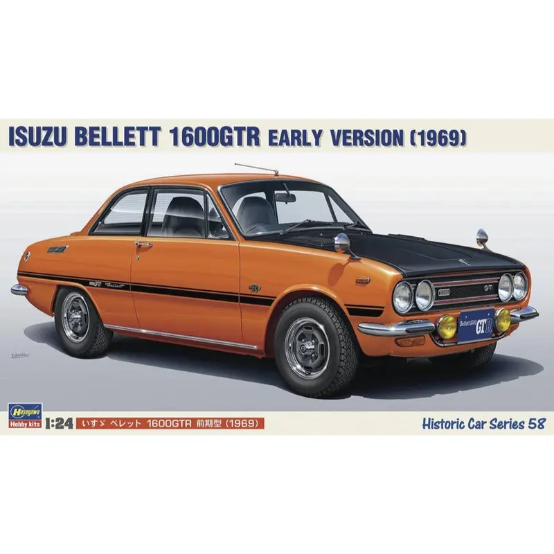 Hasegawa 21158 1/24 Isuzu Bellett 1600Gtr Early Version 1969 1