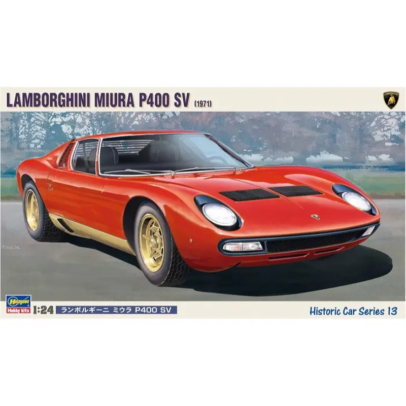 Hasegawa 21213 1/24 Lamborghini Miura Sv 1