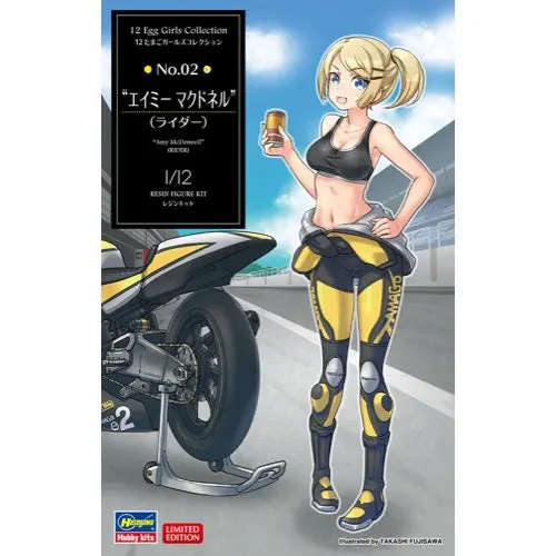 Hasegawa 52208 1/12 12 Egg Girls Collection No.02 Amy Mcdonnell Rider 1