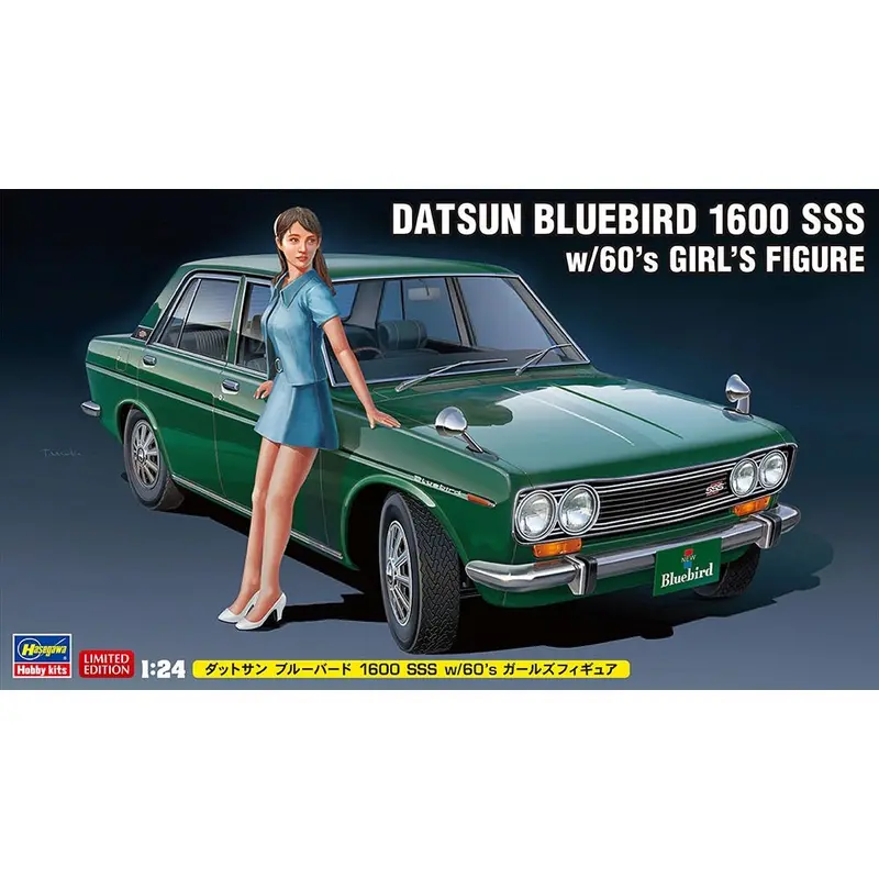 Hasegawa 52277 1/24 Datsun Bluebird 1600 Sss 1