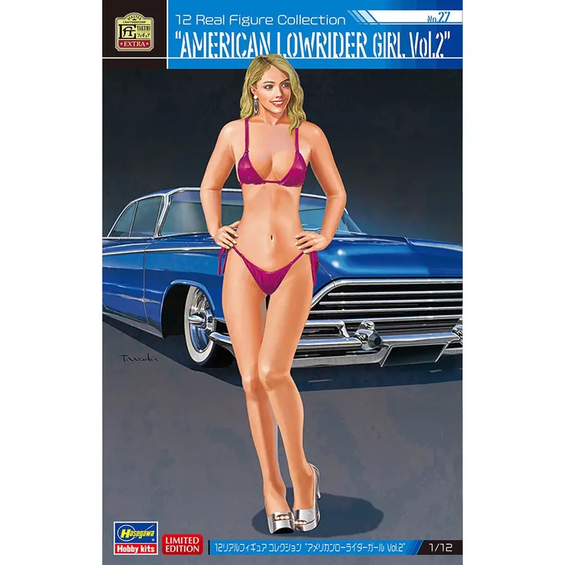 Hasegawa 52351 1/12 12 Real Figure Collection No.27 American Lowrider Girl Vol.2 1