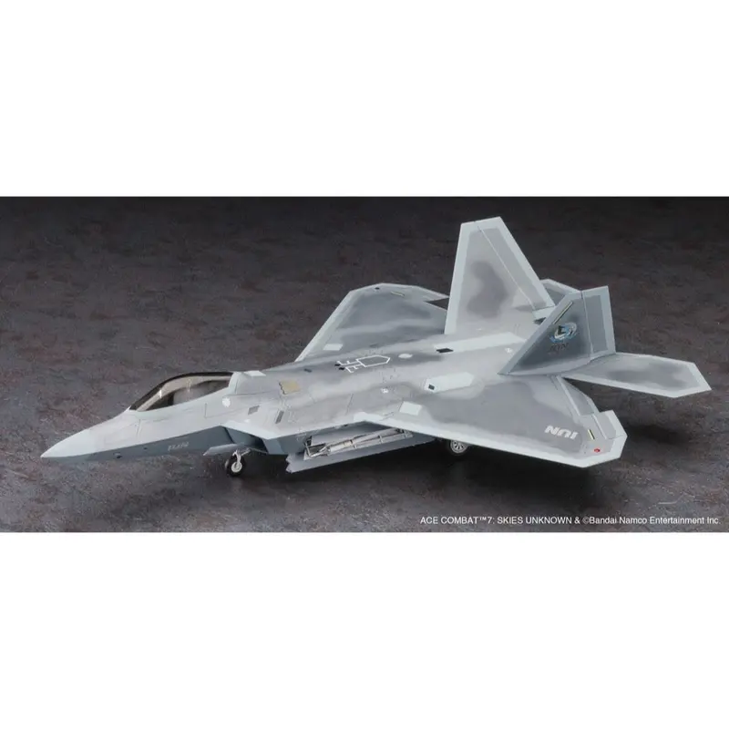 Hasegawa 52371 1/48 Ace Combat 7 Skies Unknown F-22 Raptor Mobius 1 Iun 2