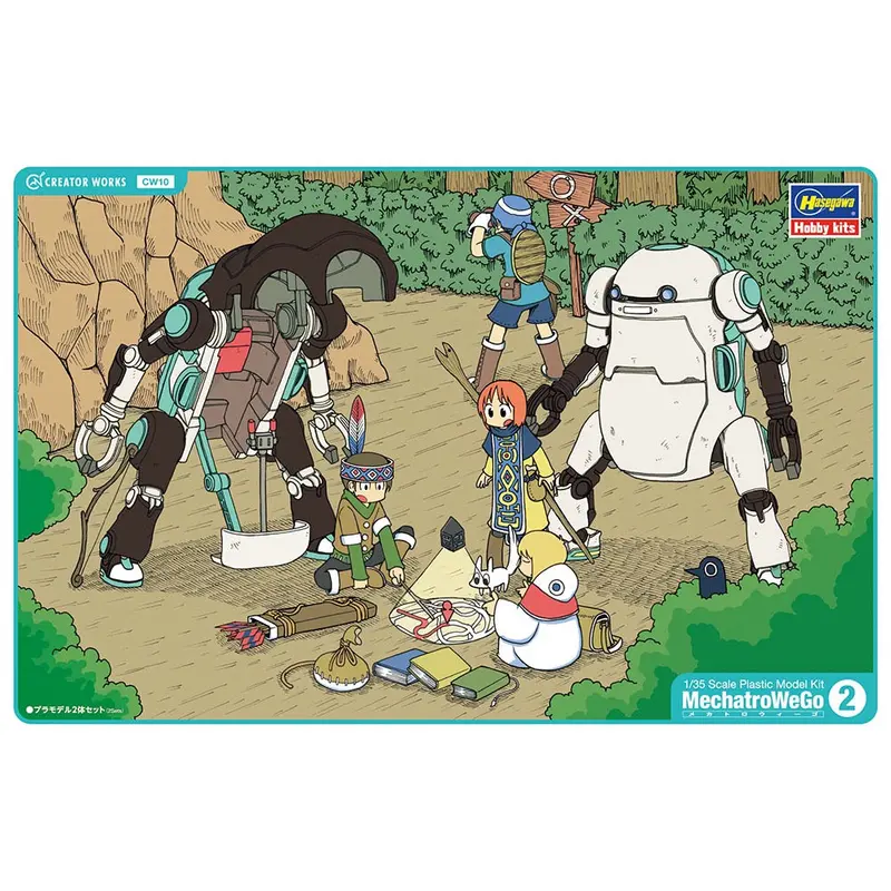 Hasegawa 64510 1/35 Mechatrowego No.02 Milk & Cacao 1