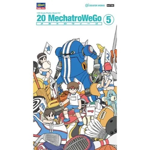 Hasegawa 64798 1/20 20 Mechatrowego No.05 Sports Blue 1