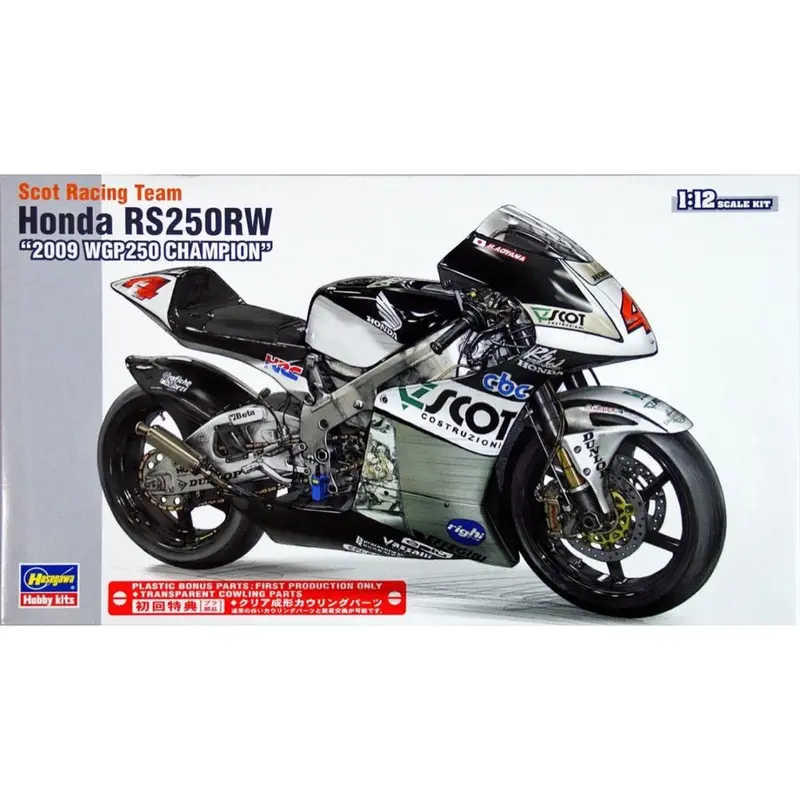 Hasegawa H21501 1/12 Scot Racing Team Honda Rs250rw 2009 Wgp250 Champion 1