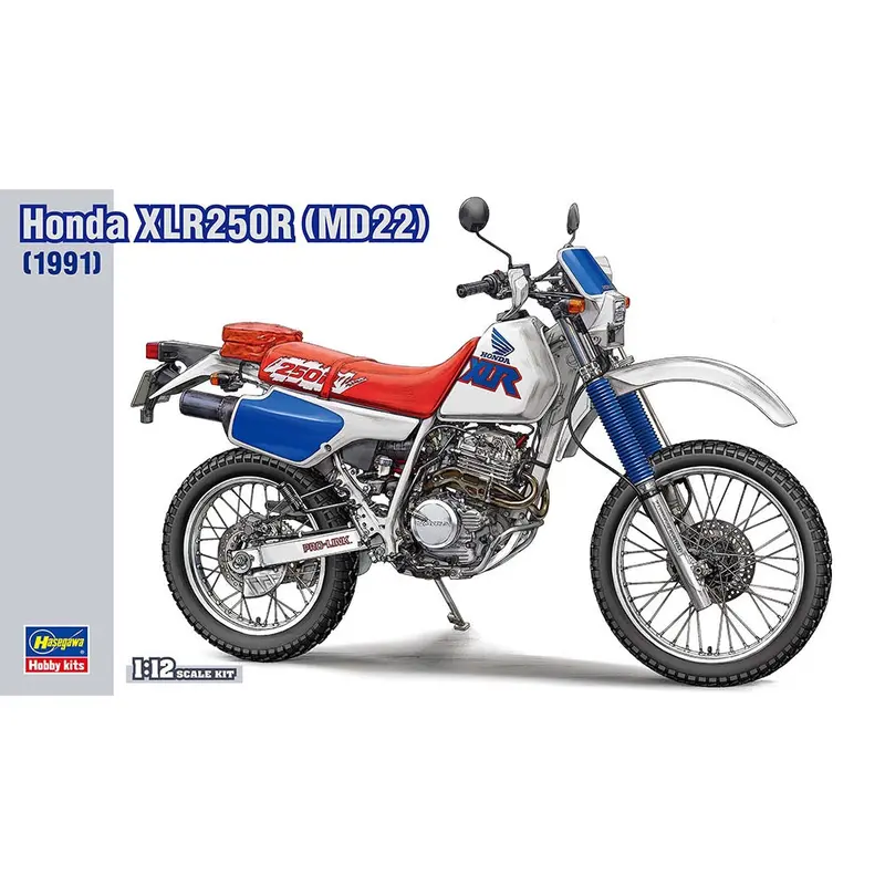 Hasegawa H21518 1/12 Honda Xlr250r Md22 1991 1