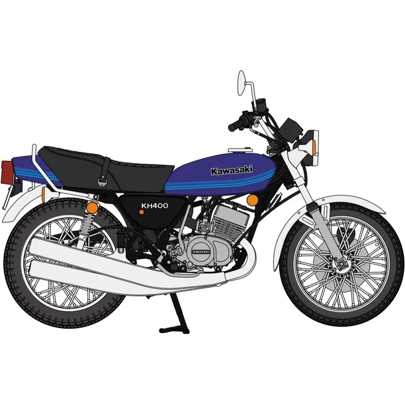 Hasegawa H21772 1/12 Kawasaki Kh400-A6 1