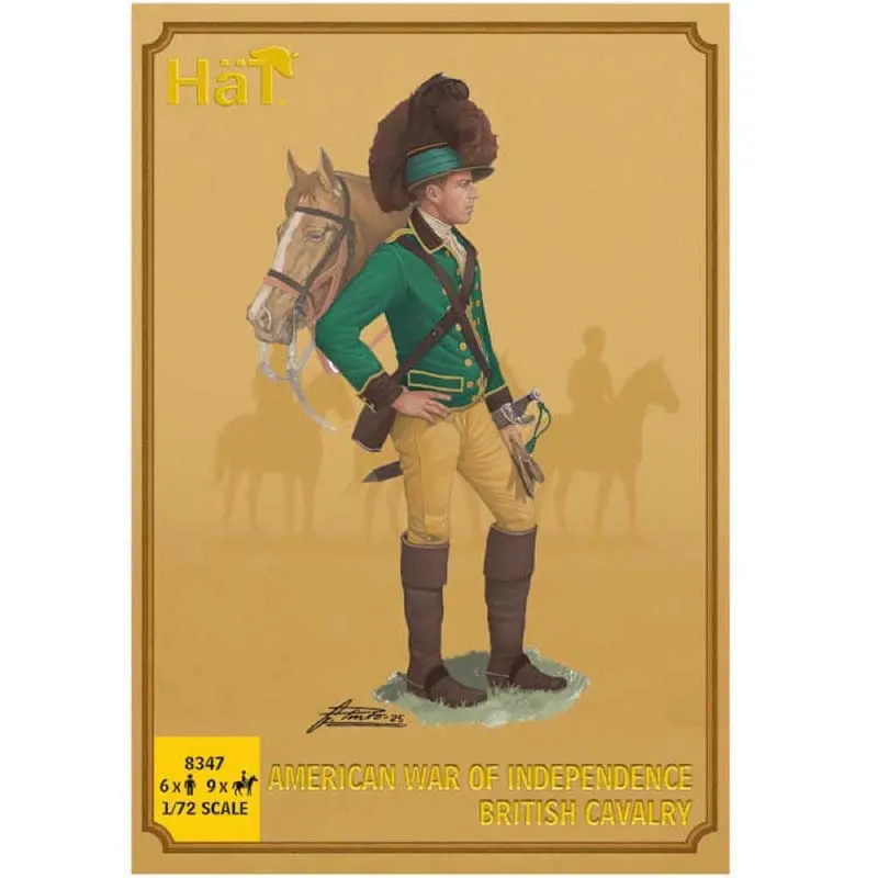 Hat 8347 1/72 American War Of Independence British Cavalry 1