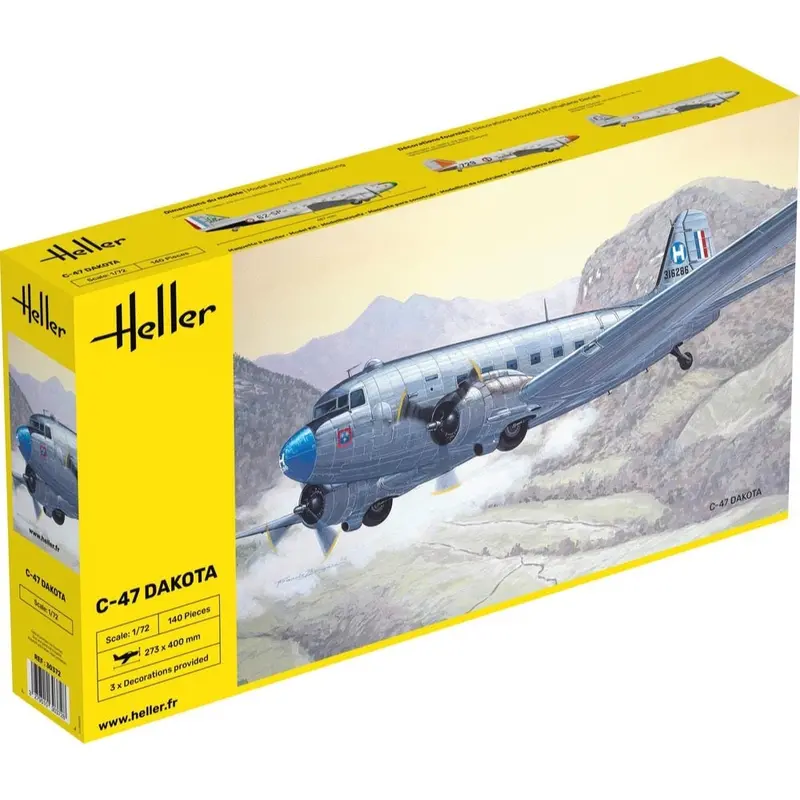 Heller Hll30372 1/72 C-47 Dakota 1