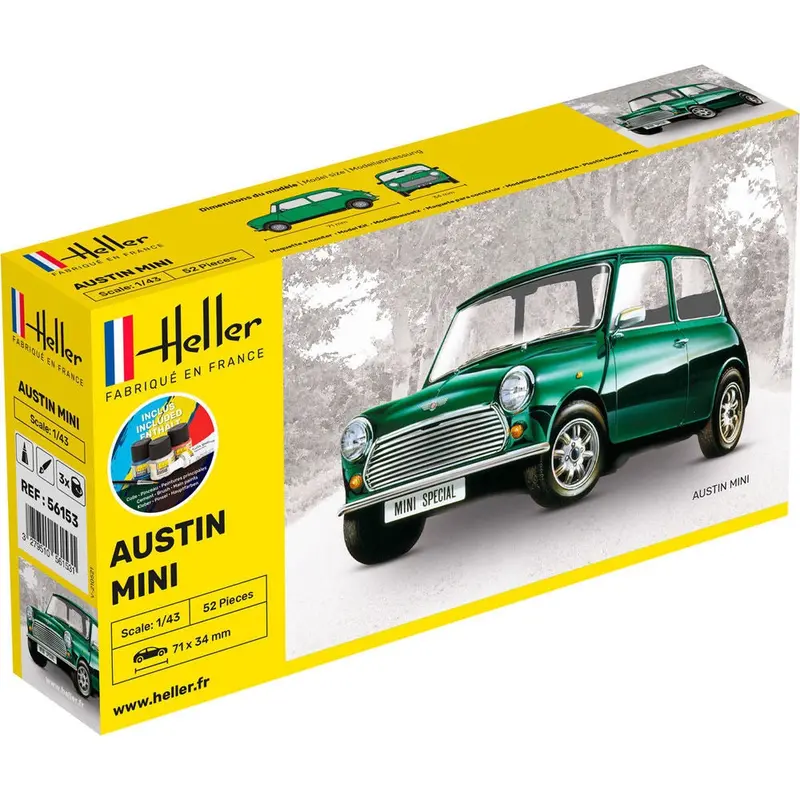 Heller Hll56153 1/43 Austin Mini Starter Kit 1