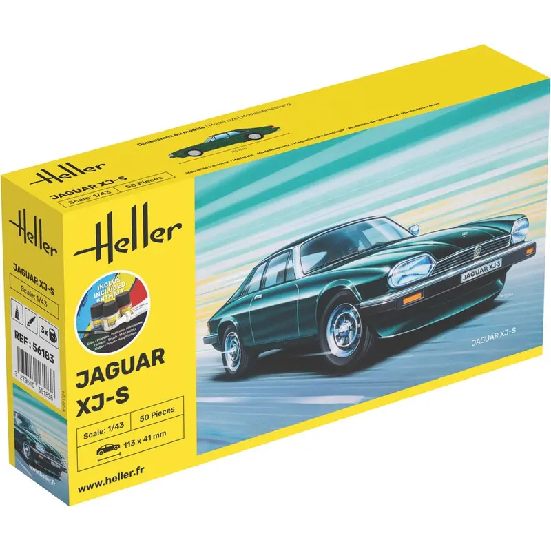 Heller Hll56183 1/43 Jaguar Xjs Starter Kit 1