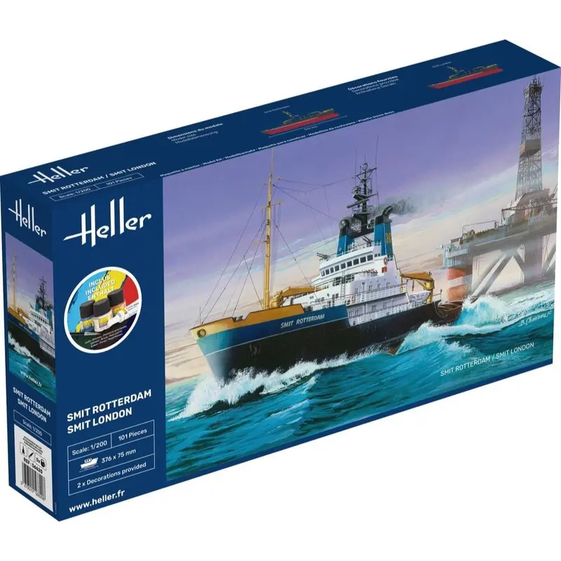 Heller Hll56620 1/200 Smit Rotterdam/London Starter Kit 1