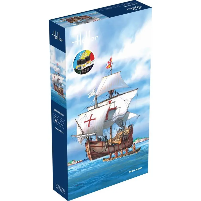 Heller Hll56865 1/75 Santa Maria Starter Kit 1
