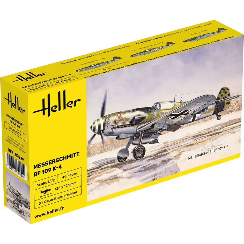 Heller Hll80229 1/72 Messerschmitt Bf 109 K-4 1