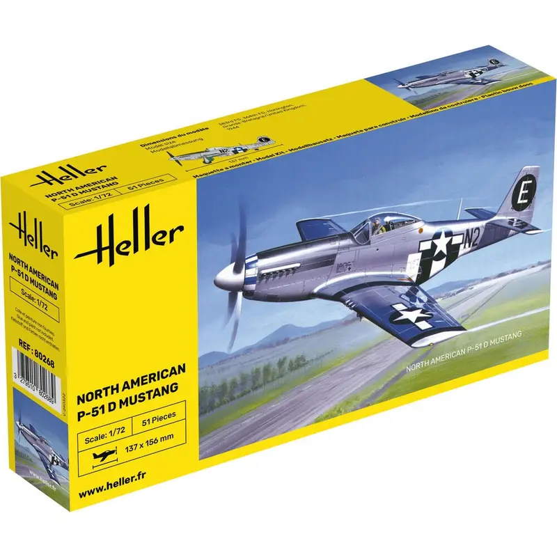 Heller Hll80268 1/72 P-51D Mustang 1