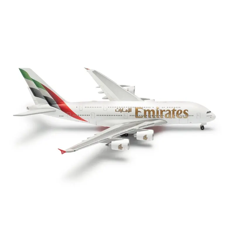 Herpa 537193001 1/500 Emirates Airbus A380 1