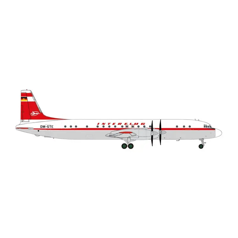 Herpa 538800 1/500 Interflug Ilyushin Il-18 1