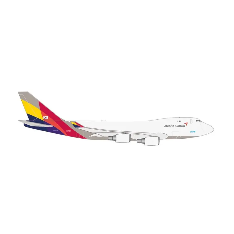 Herpa 538848 1/500 Asiana Cargo Boeing 747-400F 1