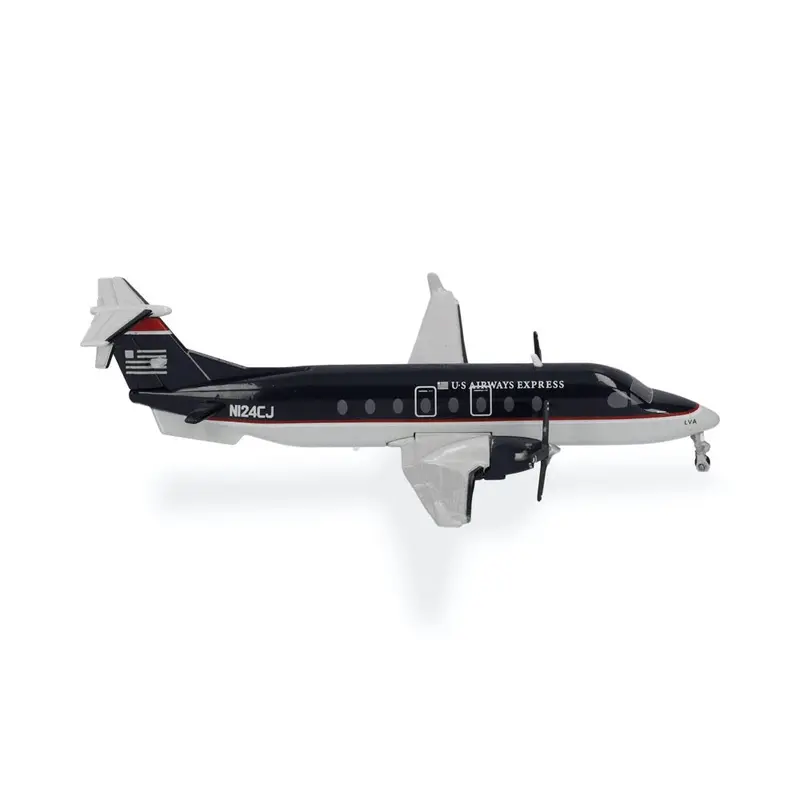 Herpa 573443 1/200 Us Airways Express Beechcraft 1900D 1