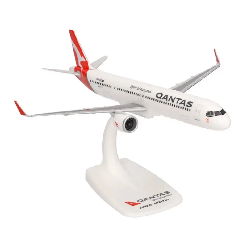 Herpa 614610 1/200 Snap-Fit Qantas Airbus A321xlr 1