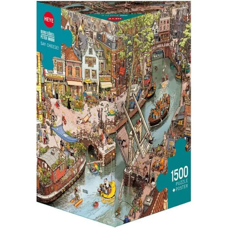 Heye 29793 Gobel & Knorr Say Cheese! 1500Pc Jigsaw Puzzle 1
