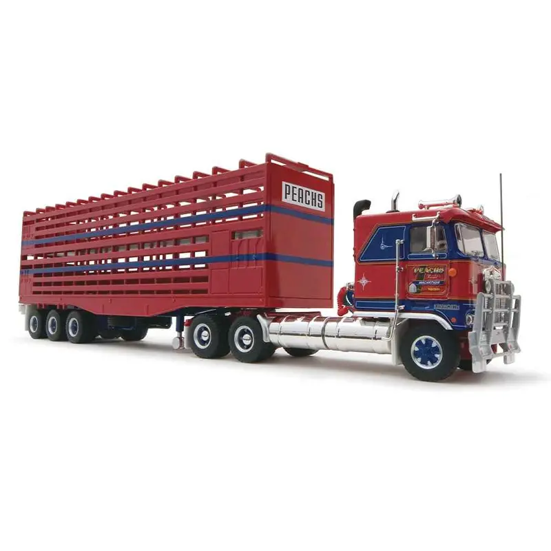 Highway Replicas 12040 1/64 Livestock Semi Peachs 1