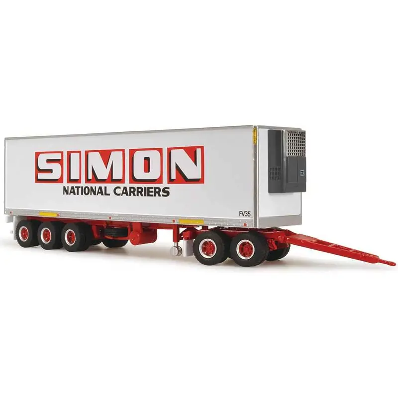 Highway Replicas 12963 1/64 Freight Trailer Simon National Carriers 1