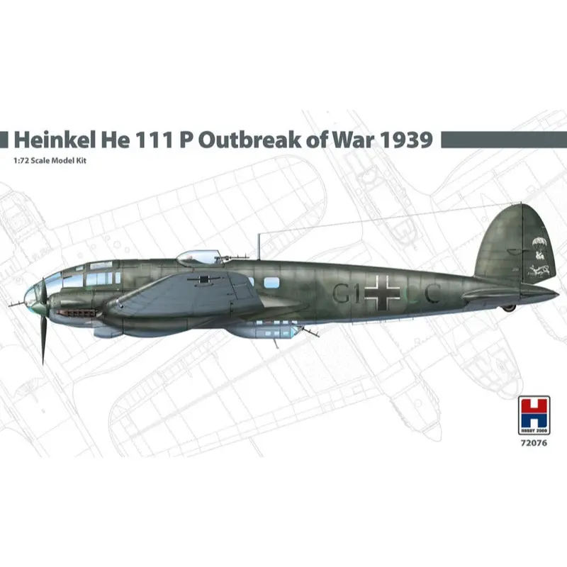 Hobby 2000 H2k72076 1/72 Heinkel He 111 P Outbreak Of War 1939 1
