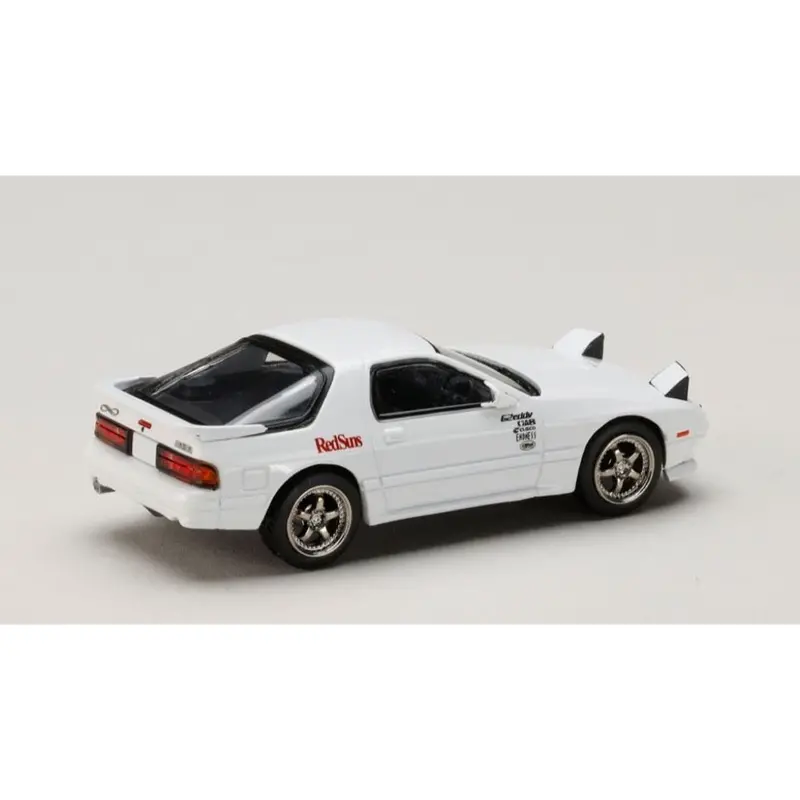 Hobby Japan Dmd003a 1/64 Mazda Rx-7 (Fc3s) Redsuns Initial D Takahashi Vs Takumi Fujiwara 2