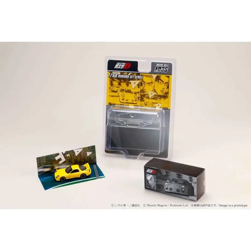Hobby Japan Hjdmd002b 1/64 Mazda Rx-7 (Fd3s) Project D Initial D Keisuke Takahashi Vs Wataru Akiyama 2