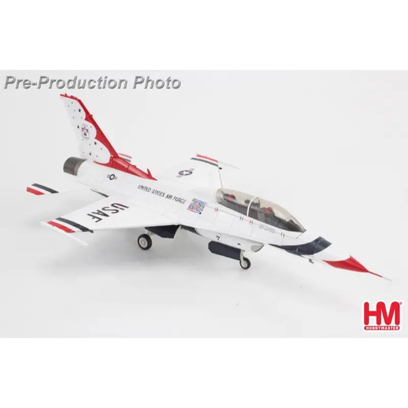 Hobby Master 38045 1/72 F-16D Thunderbirds No.7 Plane, Usaf, Nellis Afb, 2017 1