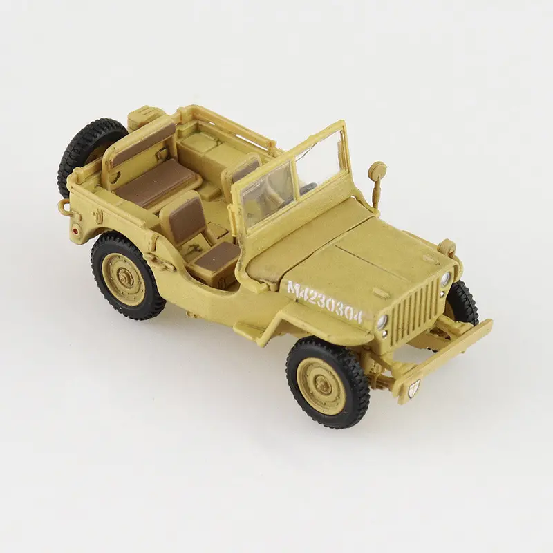 Hobby Master Hg4217 1/72 U.S. 1/4 Ton Military Vehicle British 8Th Army 1943 "Gen. Bernard Montgomery" 1