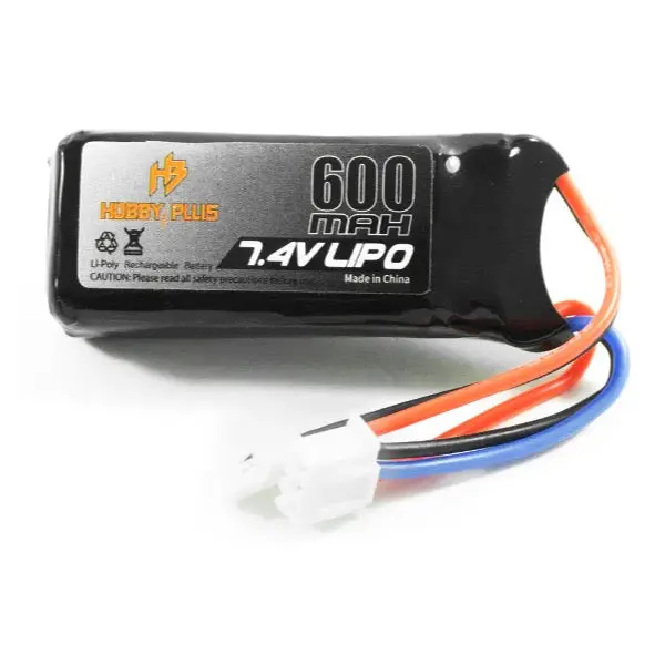 Hobby Plus 240063 7.4V 600Mah Lipo 1