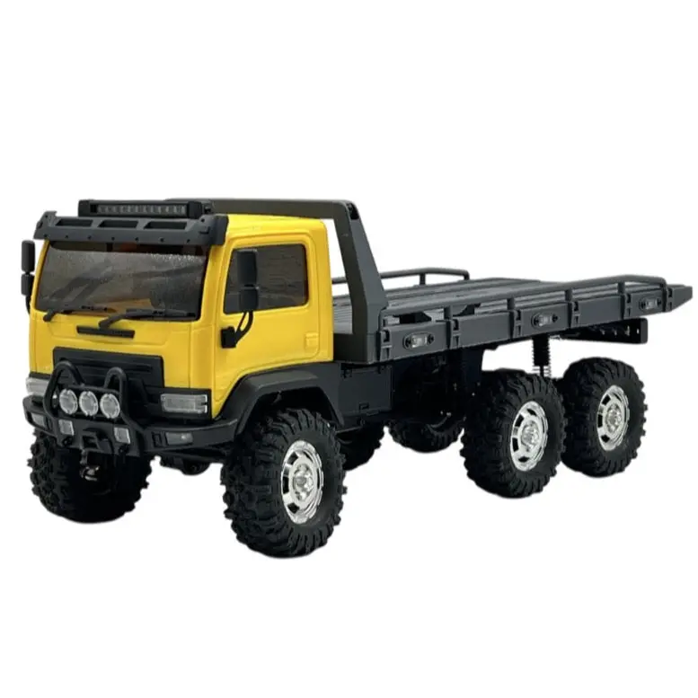 Hobby Plus Rc 1810430 1/18 Cr-18P 6X6 Flatbed (Yellow) Brushed 1