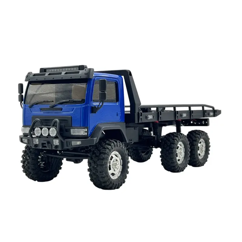 Hobby Plus Rc 1810431 1/18 Cr-18P 6X6 Flatbed (Blue) Brushed 1