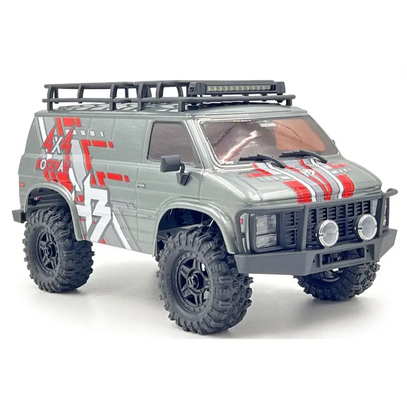 Hobby Plus Rc 1810503-Gy 1/18 2025 Cr18p Evo-V2 Rock Van (Grey) 1