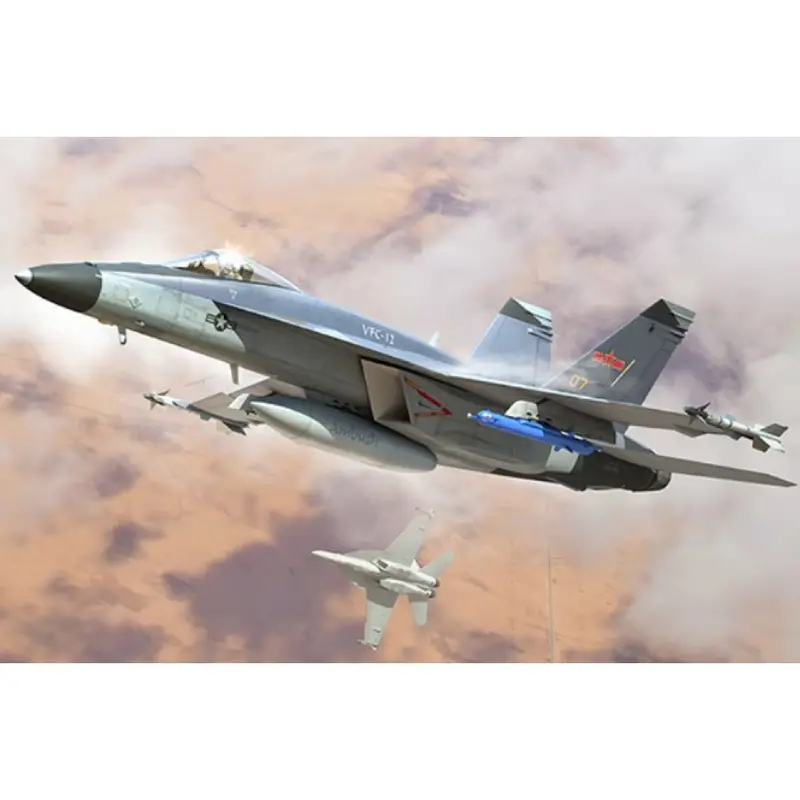 Hobbyboss 85818 1/48 F/A-18E Super Hornet Vfc-12 1