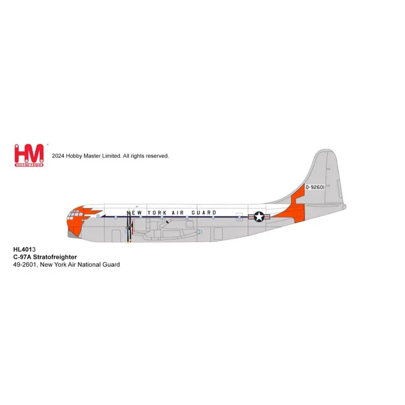 Hobbymaster 4013 1/144 C-97A Stratofreighter 49-2601 New York Air National Guard 1