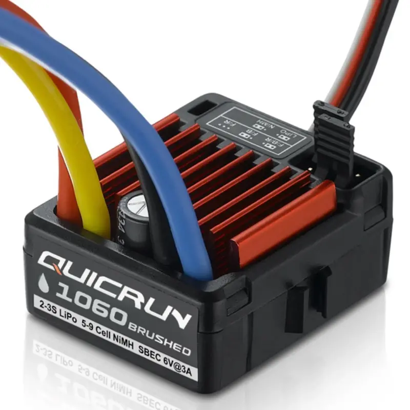 Hobbywing 30120203 Quicrun 1060 60A Waterproof Brushed Esc (T- Plug) 1