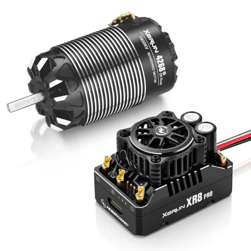 Hobbywing 38020432 Combo-Xr8 Pro G3&4268Sd-1900Kv-G3-Offroad 1